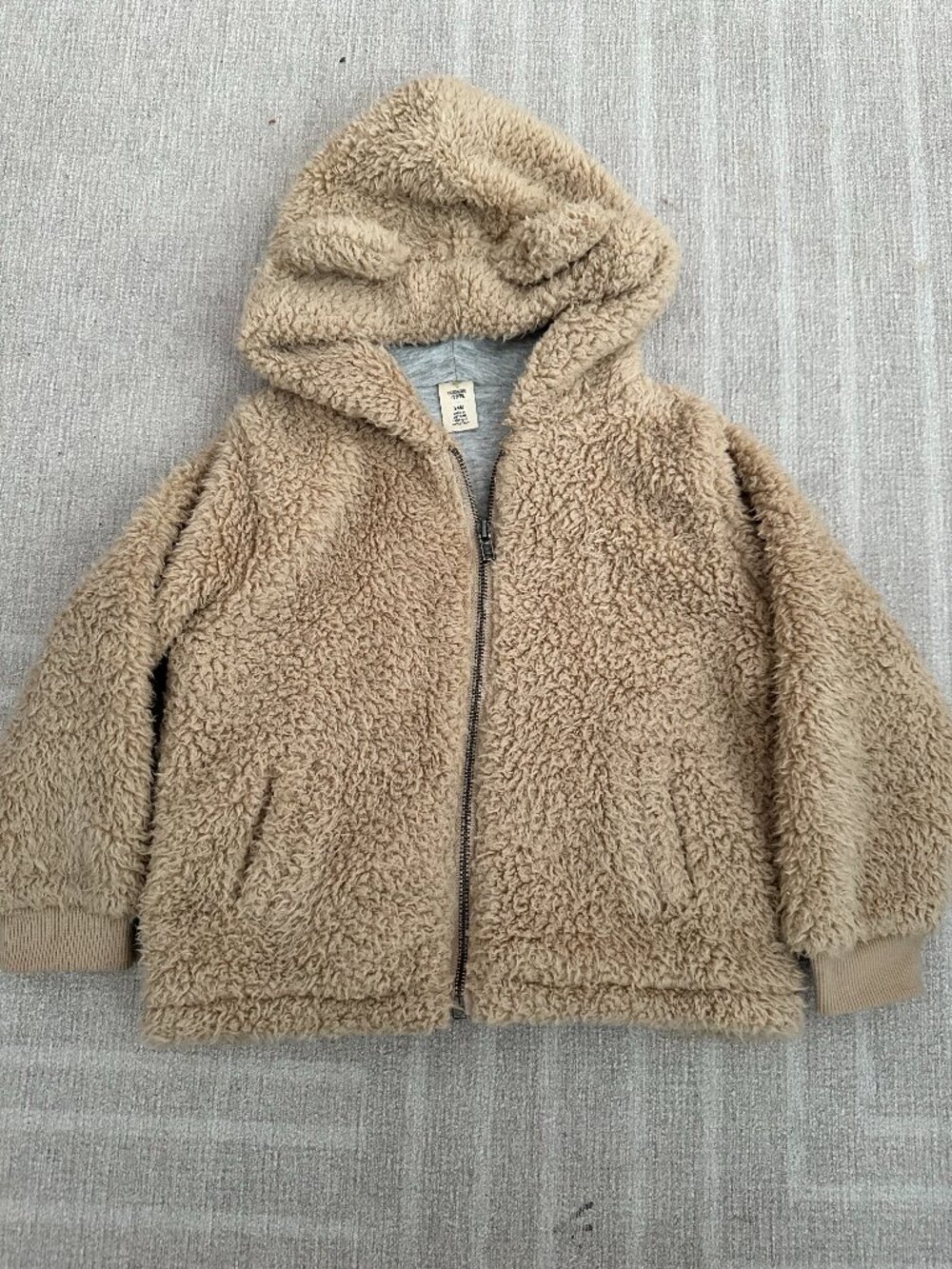 Tucker + Tate Beige Fleece Jacket Sz 24M
